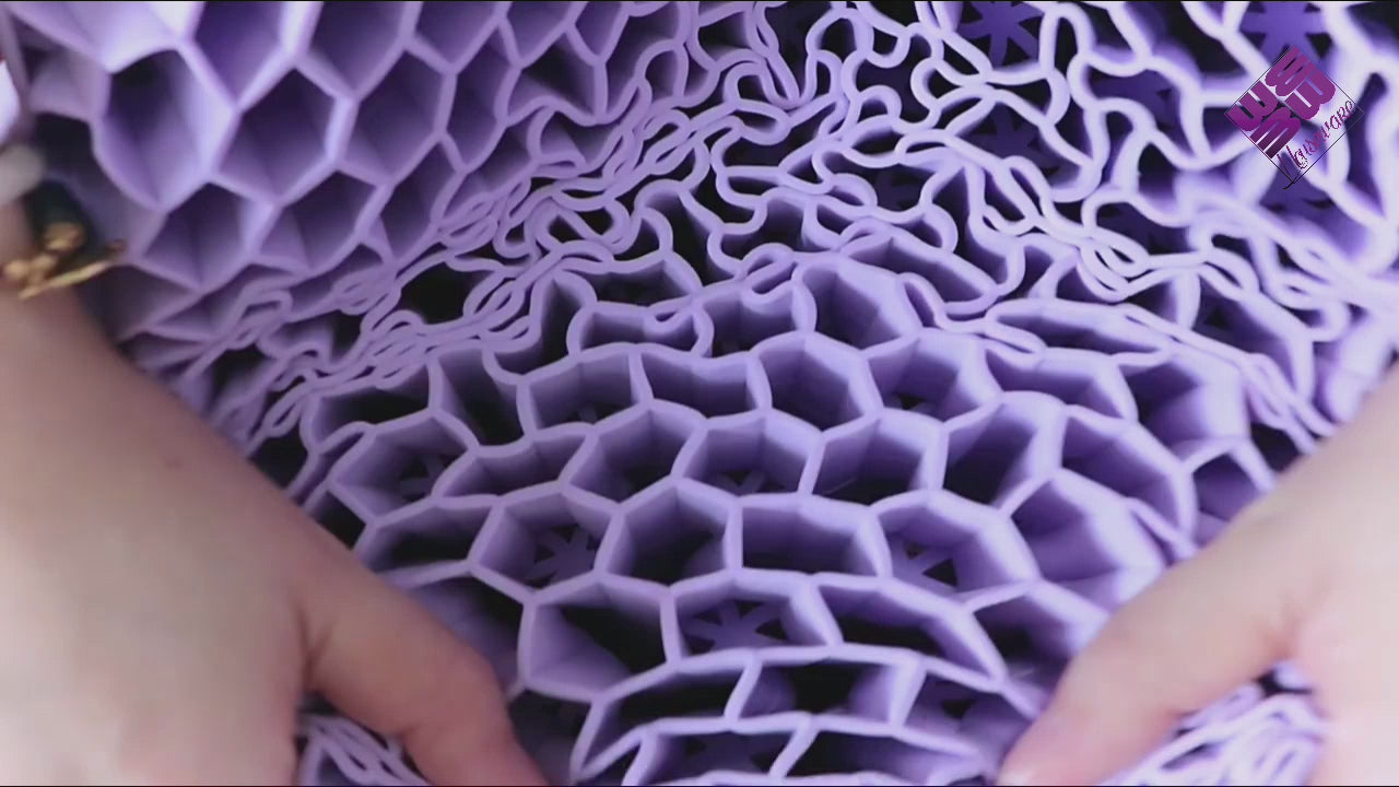 Almohada Cervical de Panal 3D Confort Anti-Dolores de Cuello