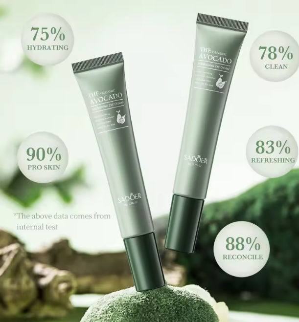 Crema de Ojos Nutritiva de Aguacate – Hidratación y Suavidad para una Mirada Radiante (20 g)