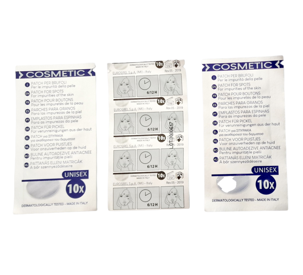 🧼 Parches Faciales Purificantes con Ácido Glicólico – Exfoliación Suave y Poros Limpios (6 Piezas)