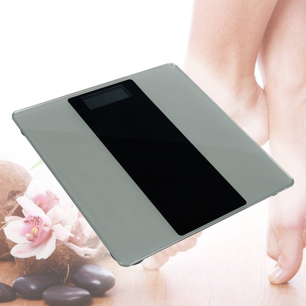 Báscula De Baño Digital Cristal Templado, Alta Medición 180 Kg, Apagado Automático