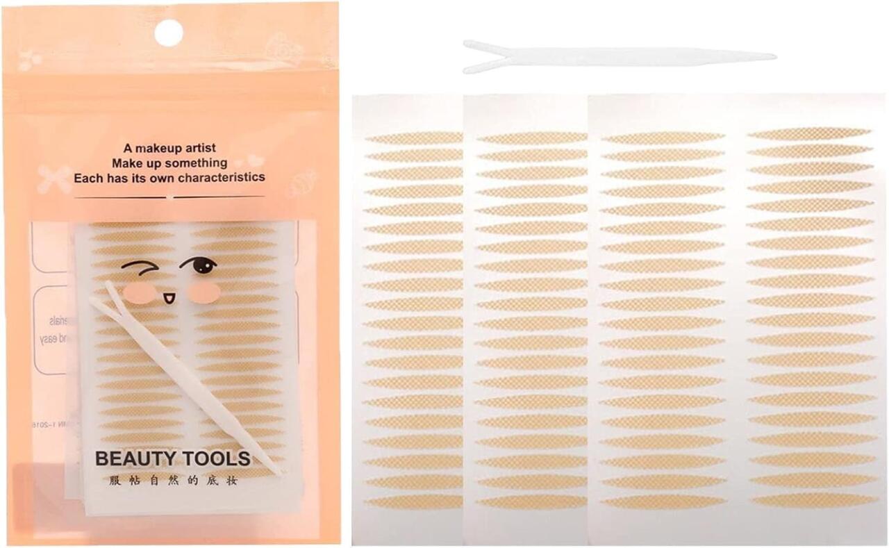 Pegatinas Impermeables de Doble Párpado – Efecto Lifting Instantáneo para Ojos Caídos