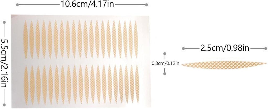 Pegatinas Impermeables de Doble Párpado – Efecto Lifting Instantáneo para Ojos Caídos