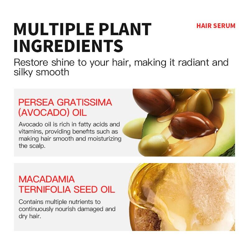 Serum Capilar Multivitaminico De Aceite De Marruecos Y Aceite De Aguacate – 40 Capsulas Kormesic