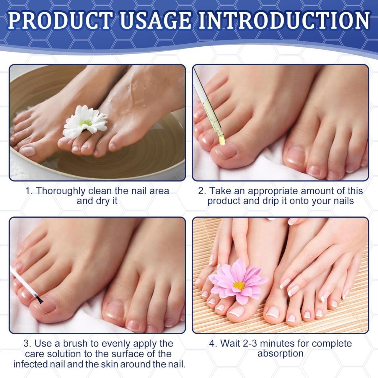 Sérum para Uñas con Veneno de Abeja 50ml – Tratamiento Antihongos y Cuidado Intensivo