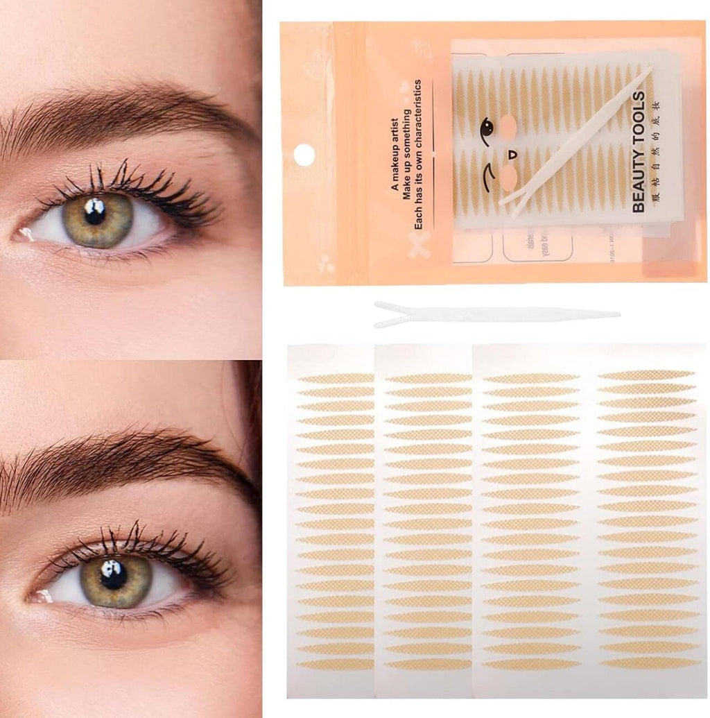 Pegatinas Impermeables de Doble Párpado – Efecto Lifting Instantáneo para Ojos Caídos