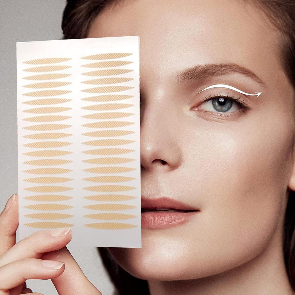 Pegatinas Impermeables de Doble Párpado – Efecto Lifting Instantáneo para Ojos Caídos